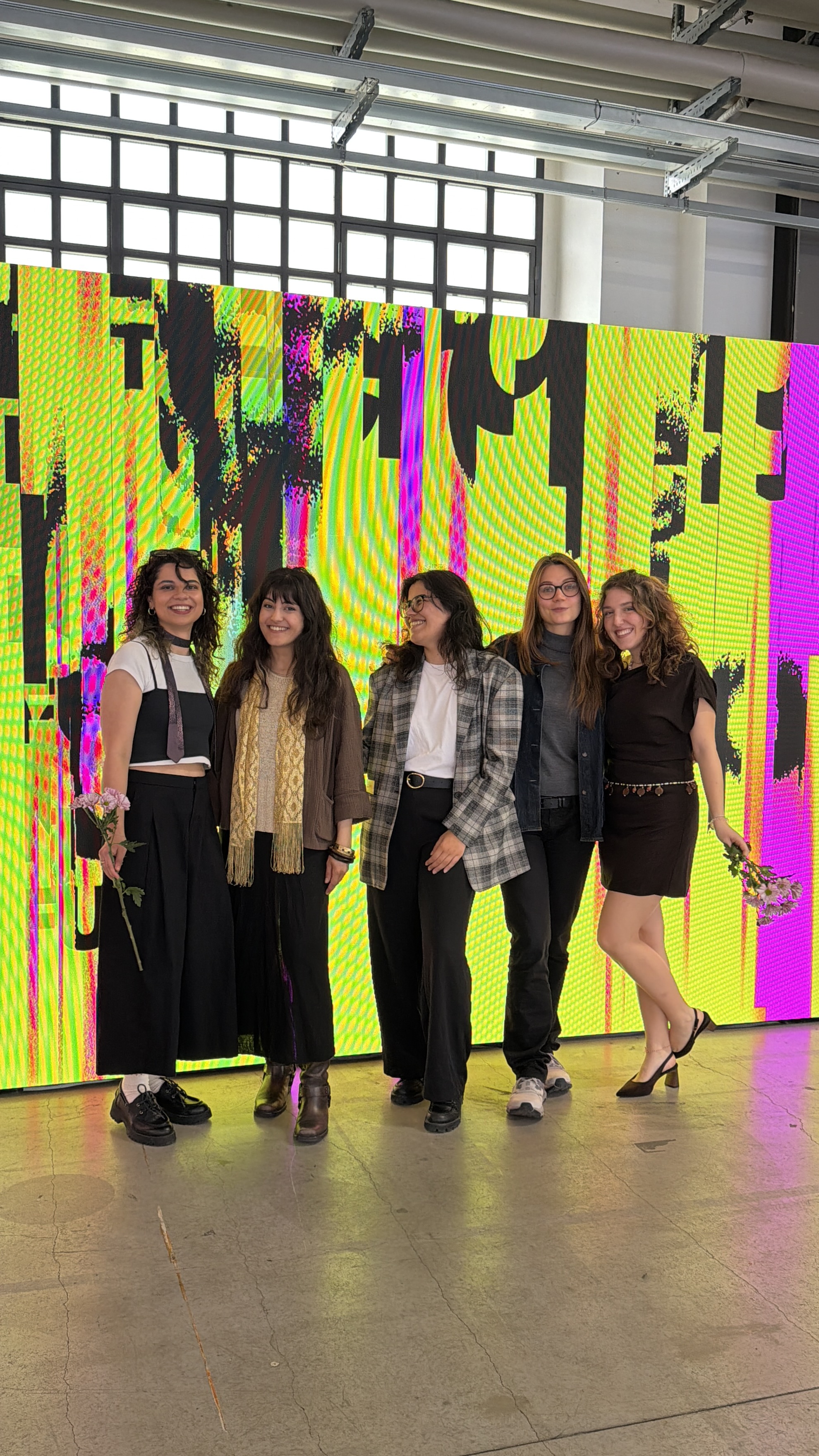 Echoes of Balance team at the exhibition